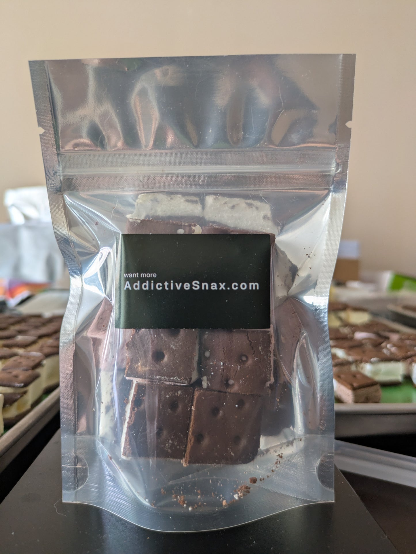 Neapolitan Ice Cream Sandwich Bites